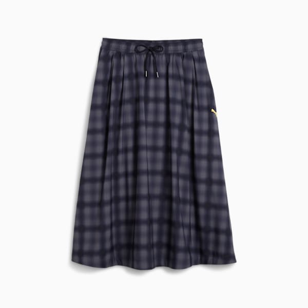 Falda plisada Road To Unity para mujer, New Navy, extralarge