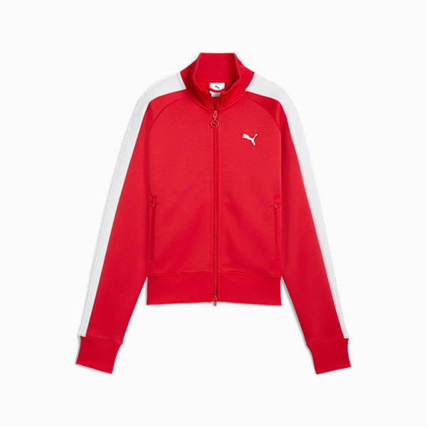 T7 ALWAYS ON Women's Short Track Jacket, For All Time Red, extralarge