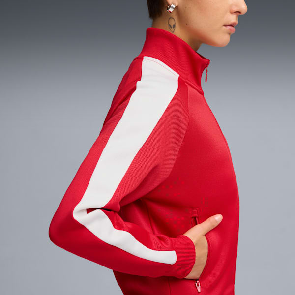 T7 ALWAYS ON Women's Short Track Jacket, For All Time Red, extralarge