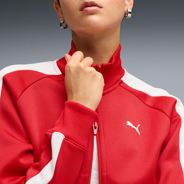 T7 ALWAYS ON Women's Short Track Jacket, For All Time Red, extralarge