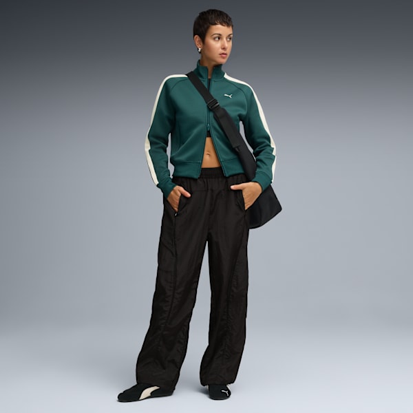 T7 ALWAYS ON Women's Short Track Jacket, Green Terrain, extralarge
