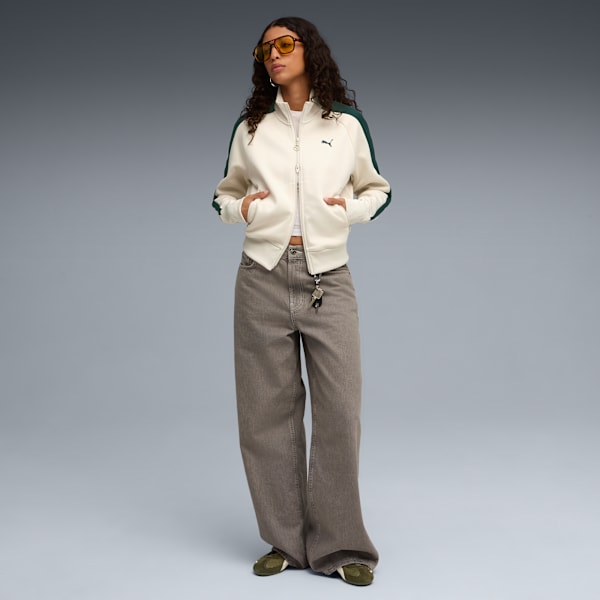 T7 ALWAYS ON Women's Short Track Jacket, Alpine Snow, extralarge