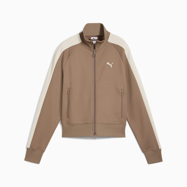 T7 ALWAYS ON Women's Short Track Jacket, Totally Taupe, extralarge