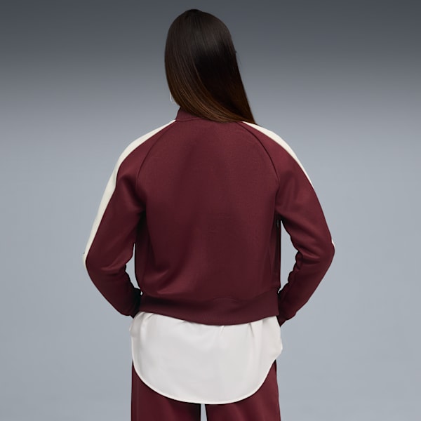 Chamarra T7 ALWAYS ON para mujer, Ruby Shimmer, extralarge