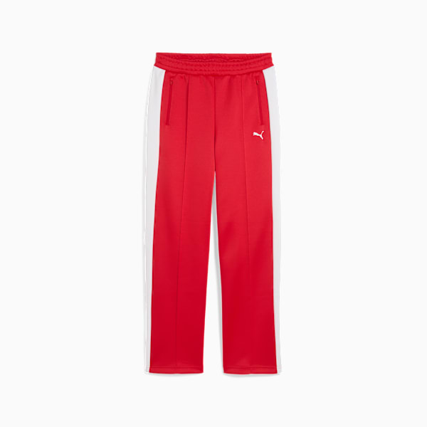 Pants rectos T7 ALWAYS ON para mujer, For All Time Red, extralarge