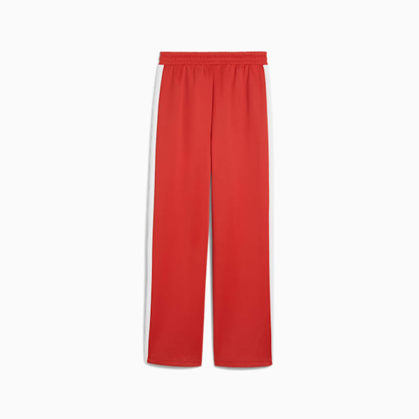 Pants rectos T7 ALWAYS ON para mujer, Red Fire, extralarge