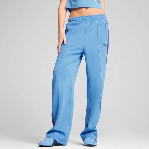 T7 ALWAYS ON Straight Track Pants Women, Team Light Blue, extralarge