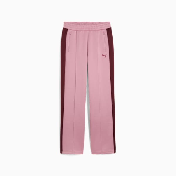 Pants rectos T7 ALWAYS ON para mujer, Poised Pink, extralarge
