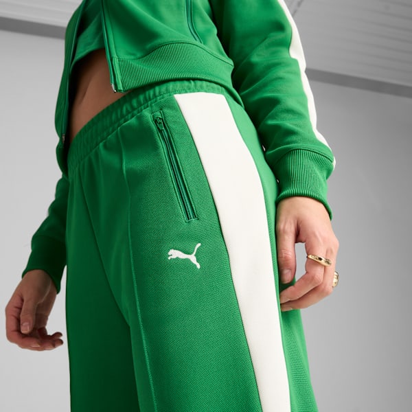 T7 Women's Straight Track Pants, Archive Green, extralarge