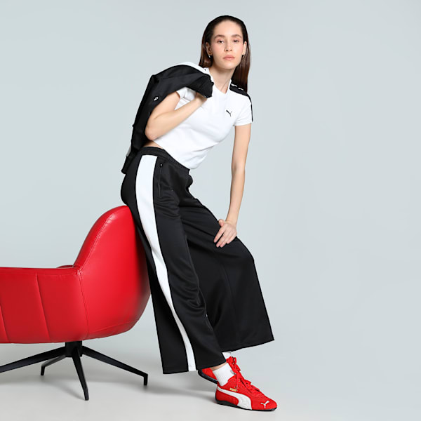 T7 Low Rise Women's Track Pants, PUMA Black, extralarge-IND