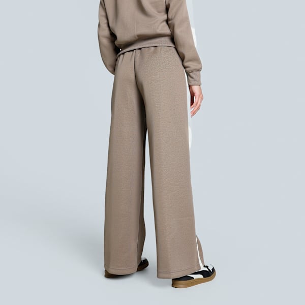 T7 Low Rise Women's Track Pants, Totally Taupe, extralarge-IND