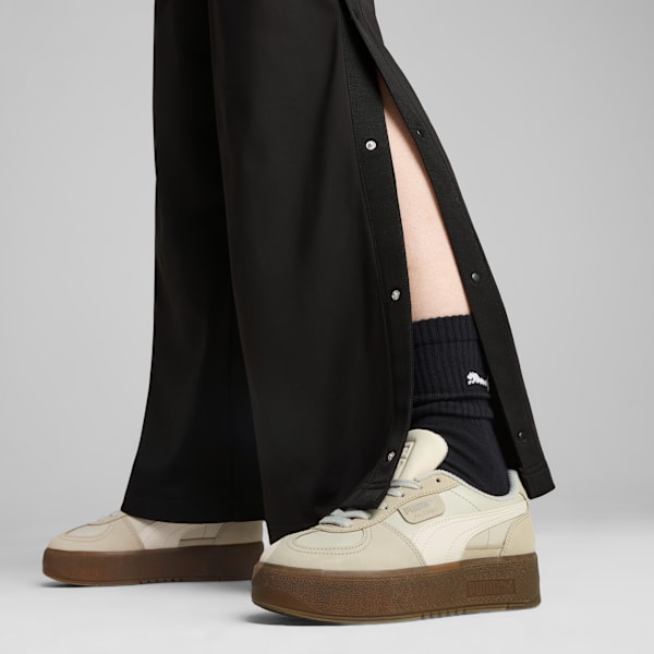 WARDROBE Essentials Low Rise Popper Pants Women, PUMA Black, extralarge