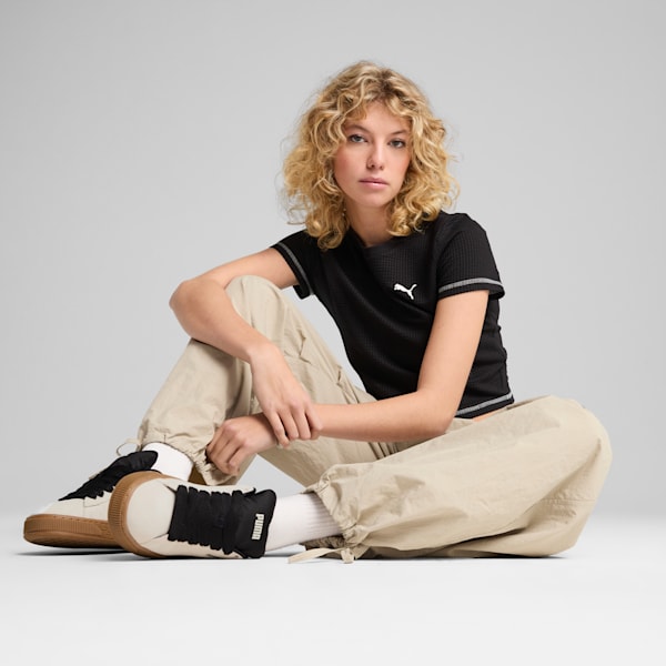 Playera corta DARE TO para mujer, PUMA Black, extralarge