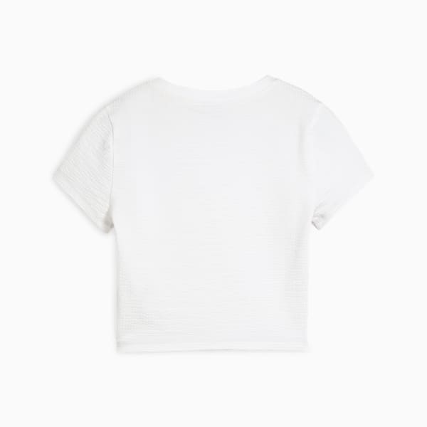 DARE TO Women's Baby Tee, PUMA White, extralarge
