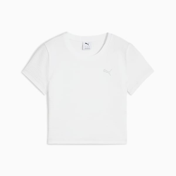 DARE TO Women's Baby Tee, PUMA White, extralarge