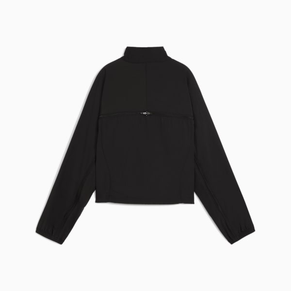 Chamarra oversize DARE TO Zip-Off para mujer, PUMA Black, extralarge