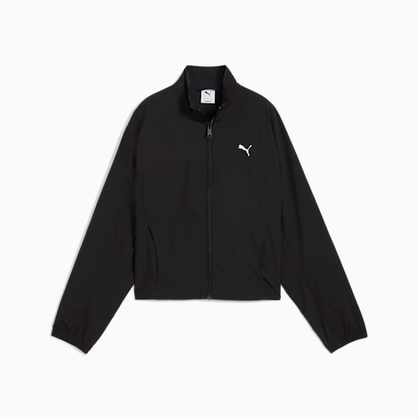 Chamarra oversize DARE TO Zip-Off para mujer, PUMA Black, extralarge