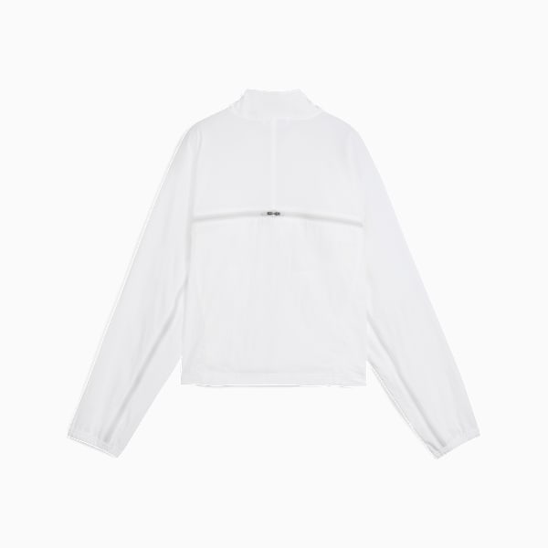 Veste ample tissée à fermeture éclair entière DARE TO Femme, PUMA White, extralarge