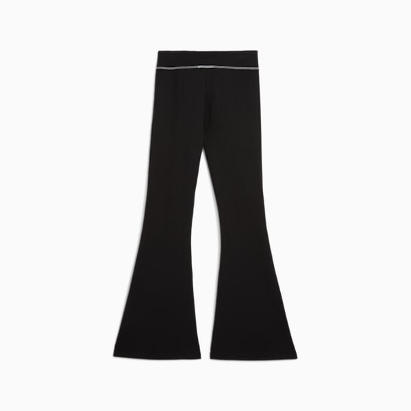 Mallón acampanado DARE TO con textura para mujer, PUMA Black, extralarge