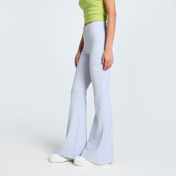 DARE TO Textured Flared Women's Leggings, Cool Weather, extralarge-IND