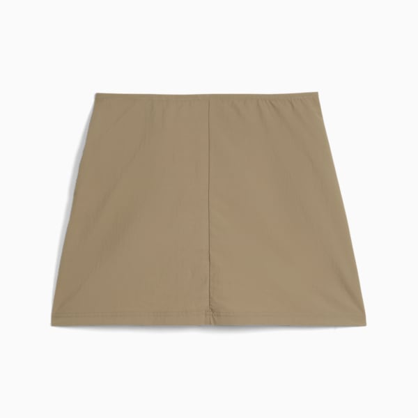DARE TO Women's Zip-Off Woven Skirt, Velvet Moss, extralarge
