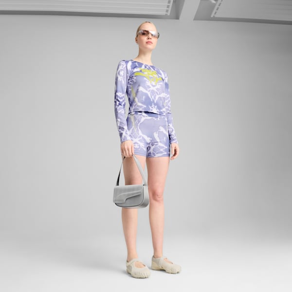 Shorts cortos estampados DARE TO 7cm para mujer, Cool Weather-AOP, extralarge