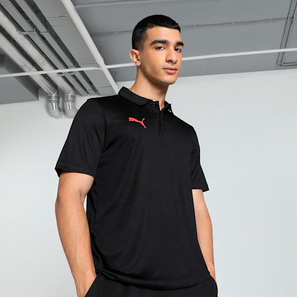 Cricket Team Men's Polo, PUMA Black, extralarge-IND