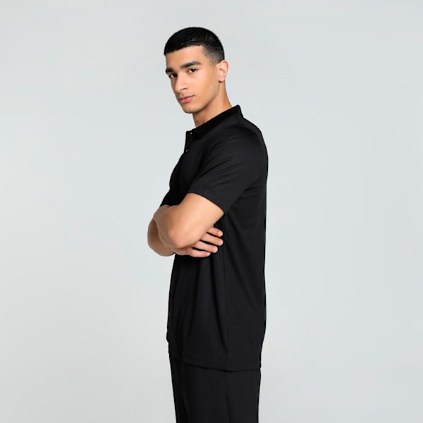Cricket Team Men's Polo, PUMA Black, extralarge-IND