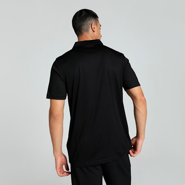 Cricket Team Men's Polo, PUMA Black, extralarge-IND