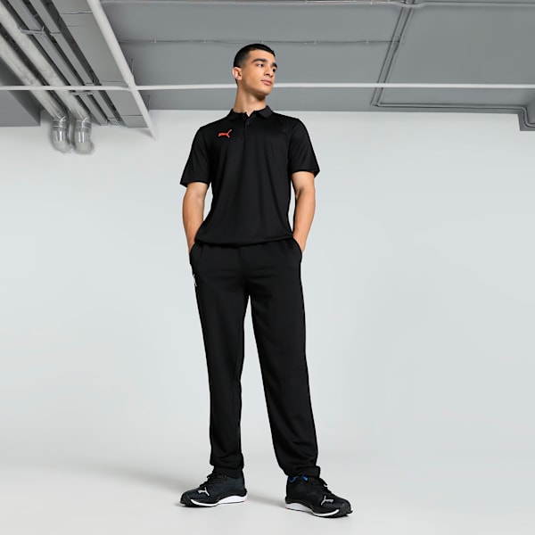 Cricket Team Men's Polo, PUMA Black, extralarge-IND