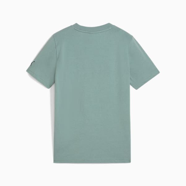 ボーイズ スーパー プーマ グラフィック 半袖 Tシャツ I B 128-164cm, Green Moon, extralarge-JPN