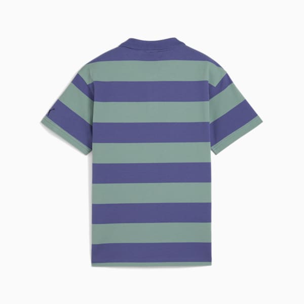 Polo SUPER PUMA Enfant et adolescent, Green Moon, extralarge
