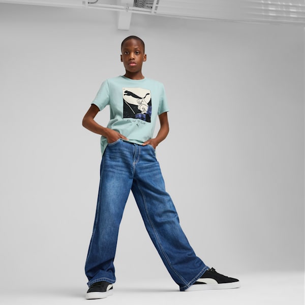 Graphics Big Kids' Tee II, Modern Mint, extralarge