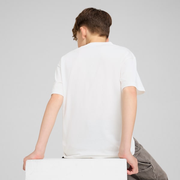 Playera Graphics III juvenil, PUMA White, extralarge