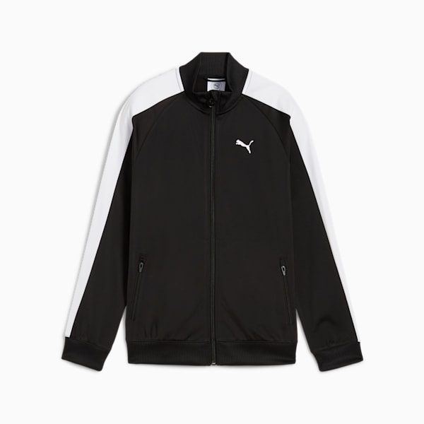 T7 ALWAYS ON Big Kids' Track Jacket, PUMA Black, extralarge