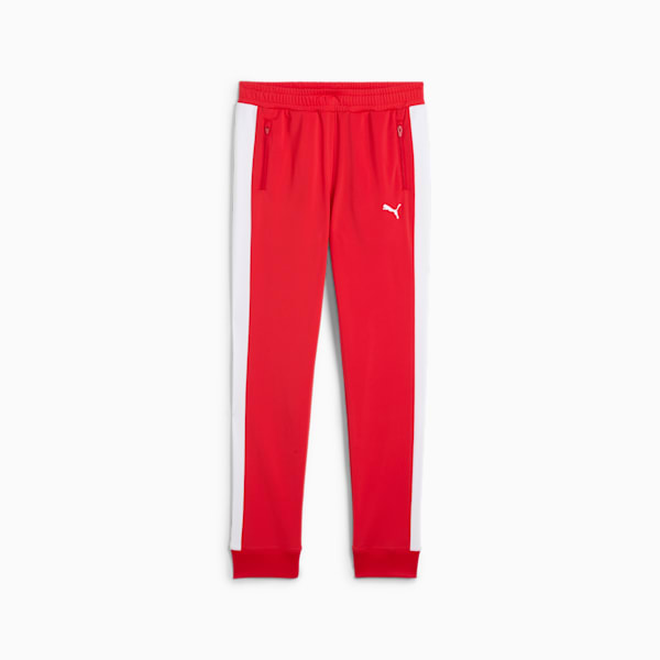 T7 ALWAYS ON Big Kids' Track Pants, For All Time Red, extralarge