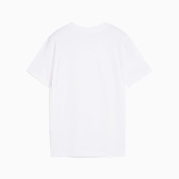 Playera WARDROBE Essentials para adolescentes, PUMA White, extralarge