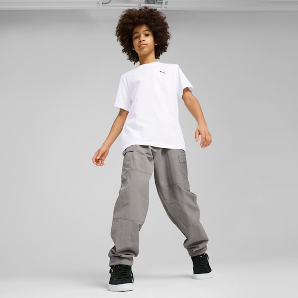 Playera WARDROBE Essentials para adolescentes, PUMA White, extralarge