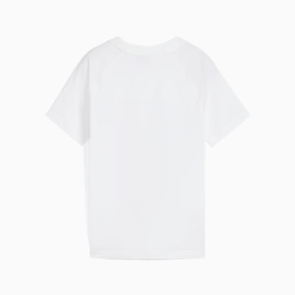 Playera Butterfly Vibe Logo para adolescentes, PUMA White, extralarge