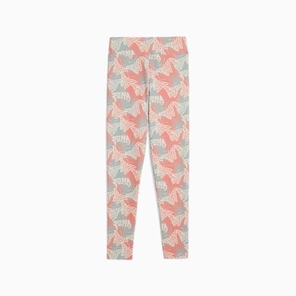 Mallón de tiro alto para niños grandes BUTTERFLY VIBE, Modern Mint, extralarge