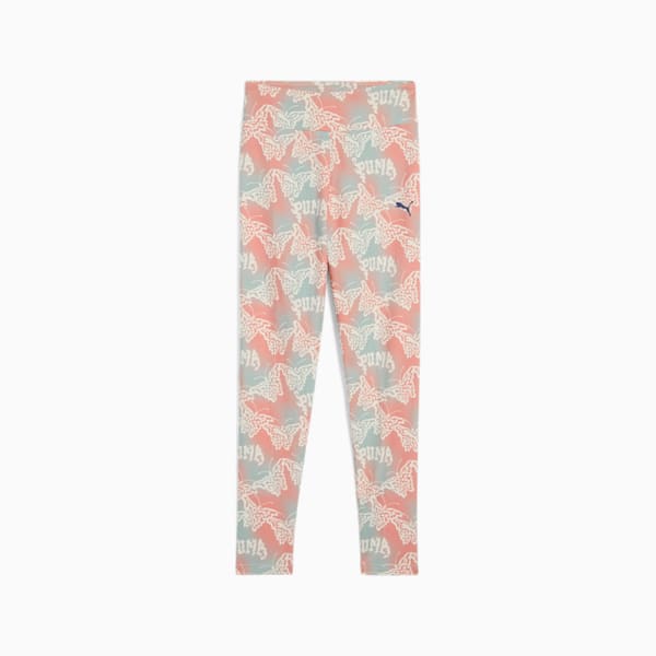 Mallón de tiro alto para niños grandes BUTTERFLY VIBE, Modern Mint, extralarge