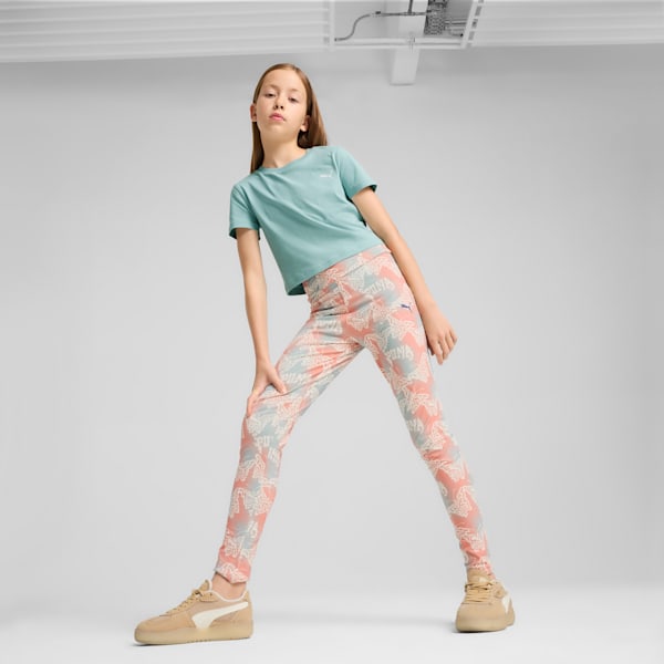 Mallón de tiro alto para niños grandes BUTTERFLY VIBE, Modern Mint, extralarge