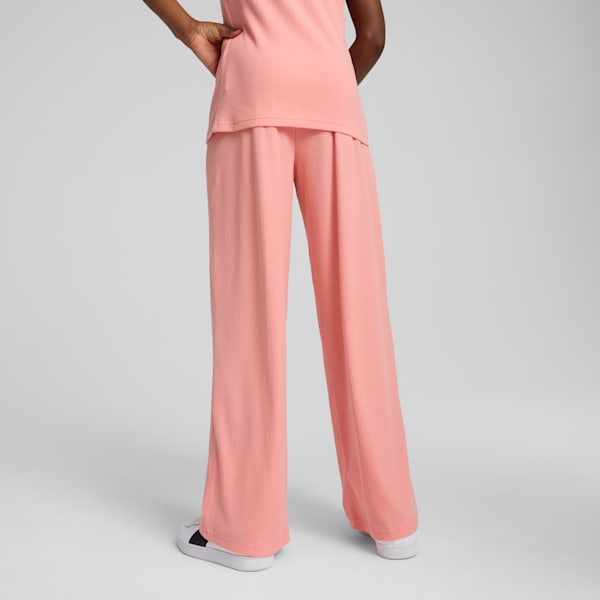 Pants Butterfly Vibe Rib para adolescentes, Pink Fruit, extralarge