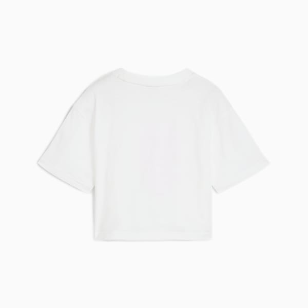 Graphics Big Kids' Short-Length Tee, PUMA White, extralarge