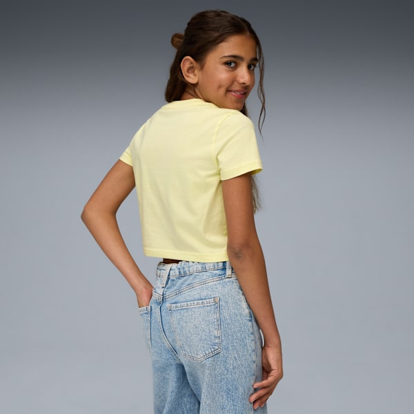 Playera WARDROBE Essentials para adolescentes, Gold Moon, extralarge