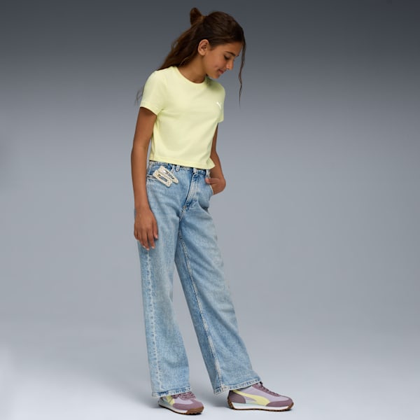 Playera WARDROBE Essentials para adolescentes, Gold Moon, extralarge