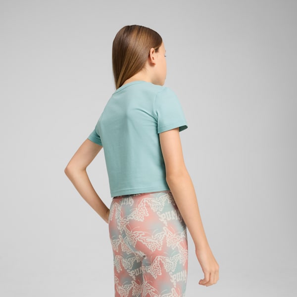 Playera para niños grandes Wardrobe Essentials, Modern Mint, extralarge
