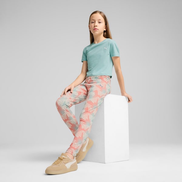 Playera para niños grandes Wardrobe Essentials, Modern Mint, extralarge