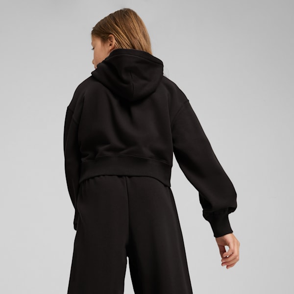 Sudadera WARDROBE Essentials para adolescentes, PUMA Black, extralarge