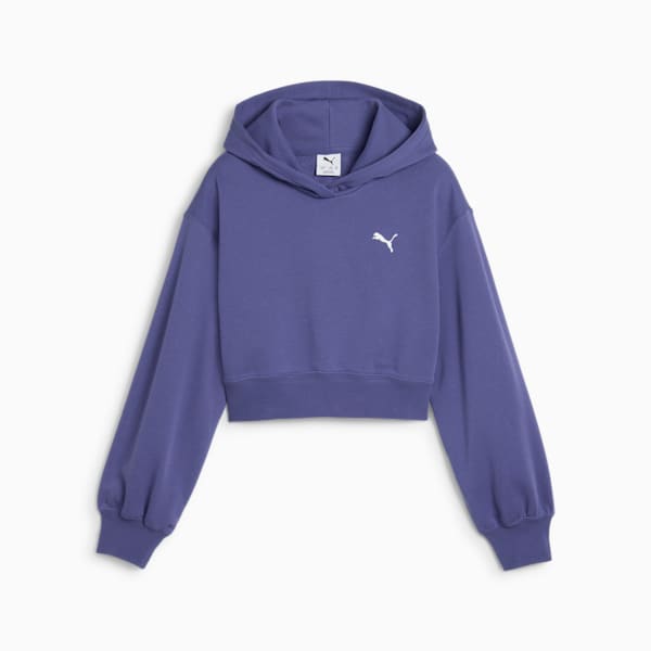 Sudadera WARDROBE Essentials para adolescentes, Blue Crystal, extralarge